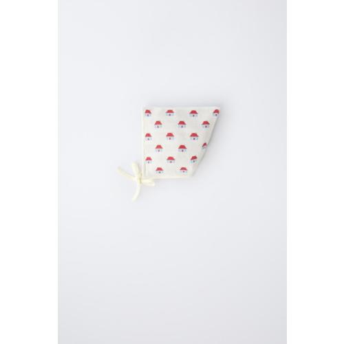 HOUSE JACQUARD KNIT BONNET - Ecru | ZARA United States