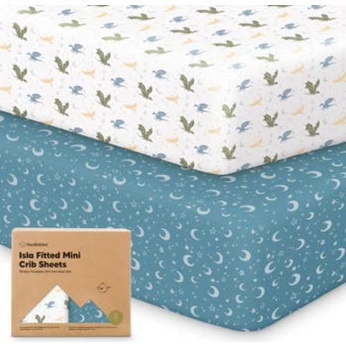 Isla Fitted Mini Crib Sheets