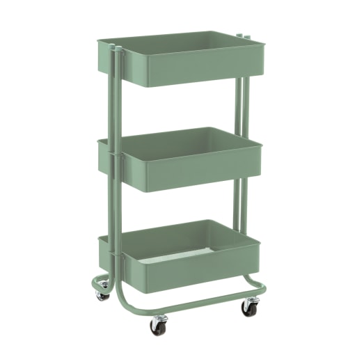 3-Tier Rolling Cart