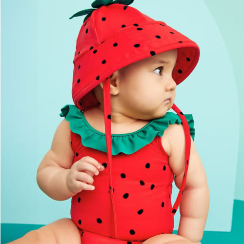 Baby One-Piece Fruit Swimsuit