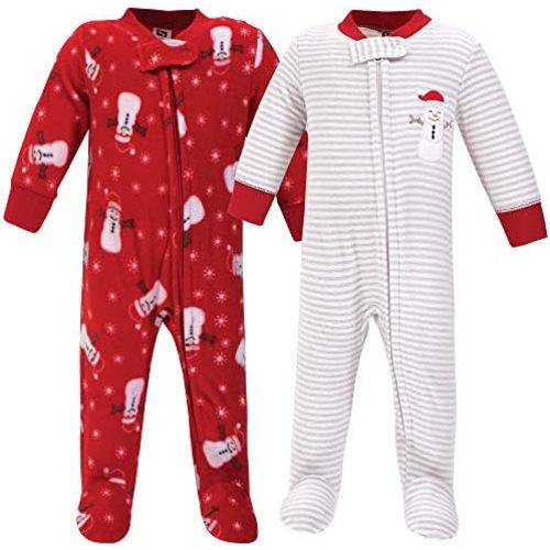 Hudson Baby Unisex Baby Fleece Sleep and Play