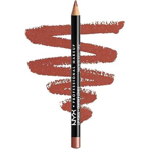 NYX PROFESSIONAL MAKEUP Slim Lip Pencil, Long-Lasting Creamy Lip Liner - Ever