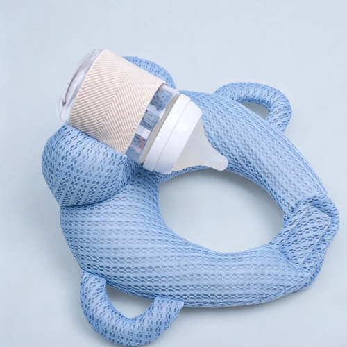 Baby Bottle Feeding Holder Value Edition | Velcro Mesh Bottle Prop for Twins 3M+ – Baby Sleep Better