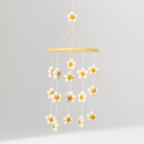 Felt Daisy Mobile