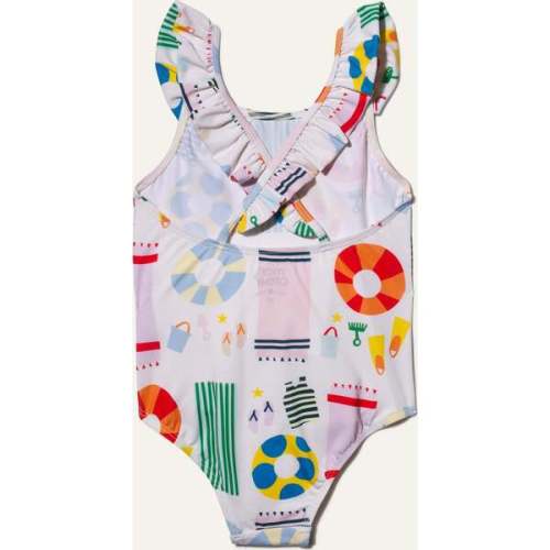 UPF 50+ Recycled Polyester Beach Baby Swimsuit - Mon Coeur | Maisonette