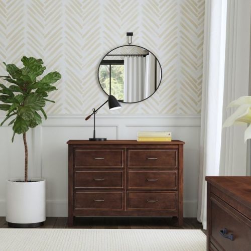 DaVinci Charlie 6-Drawer Double Dresser - Espresso