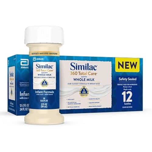 Similac 360 Total Care Made With Whole Milk, Ready-to-Feed Baby Formula