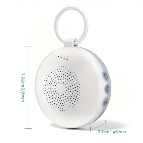 Portable White Noise Machine with Multiple Sounds, Designed for Sleep, Featuring Adjustable Timer and Volume, Ideal Choice for Relaxation and Slumber with Natural Sounds, White Noise, and Lullabies