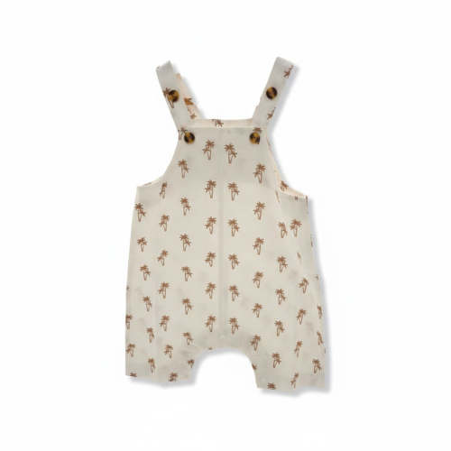 Short Overalls - Palm Tree – Mini Zali