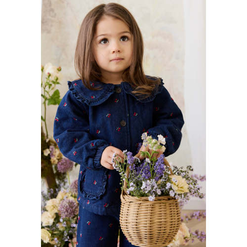 Amandine Jacket - Cerise Denim – Jamie Kay USA