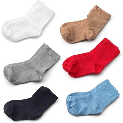 Baby Socks for Newborn, Infant, Toddler Boy & Girl- Rayon from Bamboo