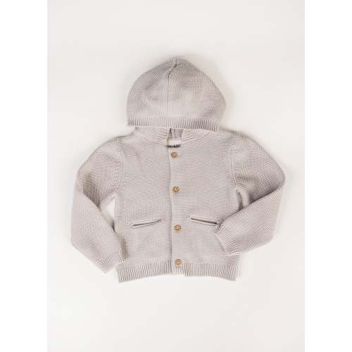Children's William Hooded Knit Cardigan