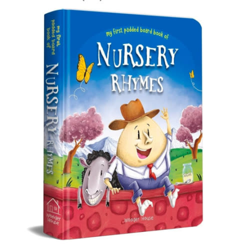 Nursery Rhymes Board Book: Illustrated Classic Nursery Rhymes (My First Book series)