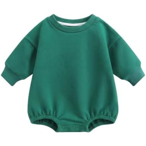 Bafeicao Baby Boy Girl Sweatshirt Romper Bubble Romper
