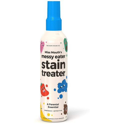 Hate Stains Co. Stain Remover for Clothes - Non-Toxic Laundry Stain Remover Spray for Baby & Kids - Messy Eater Spot Cleaner for Clothing, Fabric, Carpet (120ml, 4 oz Spray Bottle)