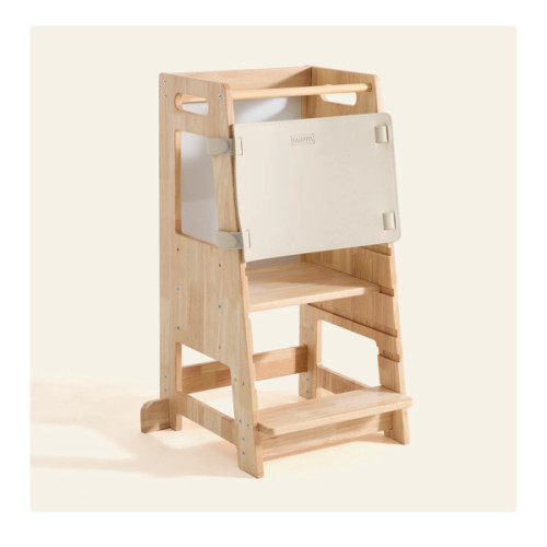 HARPPA Nordo | Safe & Stable Montessori Toddler Kitchen Wooden Tower - Perfect for Cooking & Learning, Counter Helper, Kitchen Tower, Gift for 2 Year Old