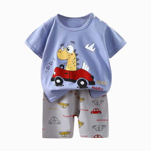 UAYOTSE Baby Boys Girls Pajama Set Kids Cute Toddler 3 6 12 18 24 Months 2T 3T fit Pjs Cotton Sleepwear,Sizes 3-6 Months