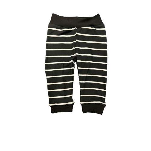 Black+White Stripe Joggers – Witching Hour Baby