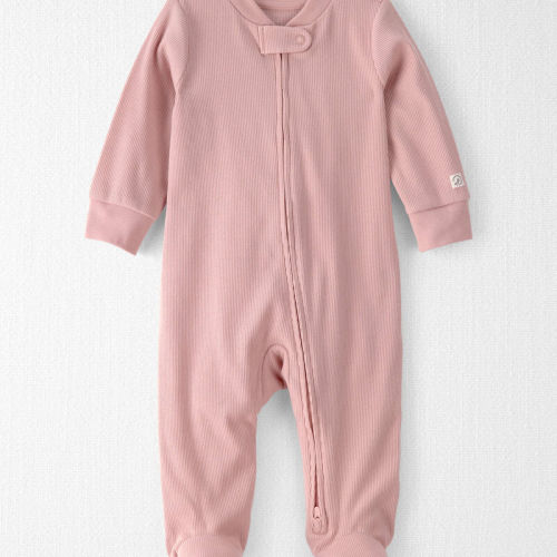 Baby Girl Organic Cotton Sleeper | Carter’s Oshkosh Canada