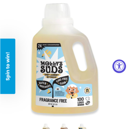 Baby Liquid Laundry Detergent – Molly’s Suds