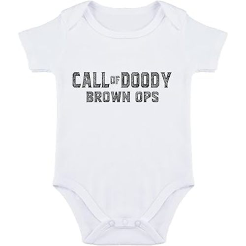 Funny Baby Bodysuit for Boys Girl Funny Newborn Bodysuits Baby Clothes Unisex Romper 3M
