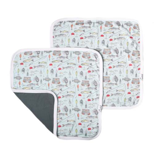 Three-Layer Security Blanket Set - Trout