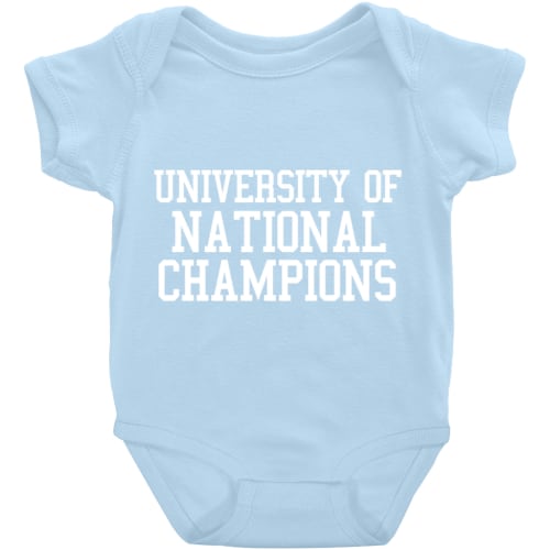 University of National Champions Baby Onesie