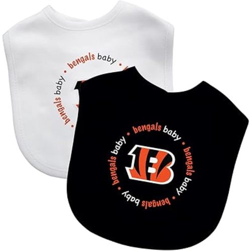 Baby Fanatic NFL unisex-baby 2-pack Bibs