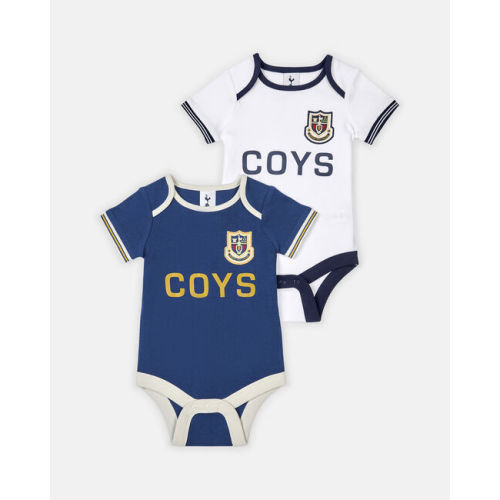 Spurs Baby 2 Pack Retro Bodysuits