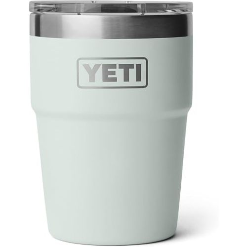 YETI Rambler 16 oz Stackable Tumbler, Vacuum Insulated, Stainless Steel with MagSlider Lid