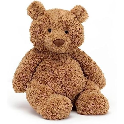 Jellycat Bartholomew Bear Stuffed Animal, Large 14 inches - Teddy Bear Plush - Soft and Huggable - Classic Children's Gift