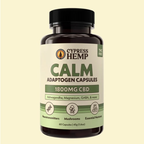 CBD Adaptogen Capsules – Cypress Hemp