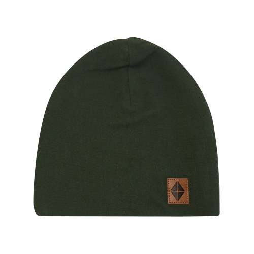 Bamboo Jersey Beanie in Fir