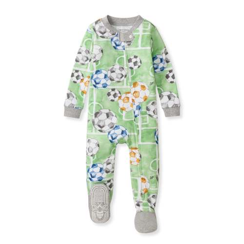 Soccer Field Organic Cotton Sleeper – Burt's Bees Baby