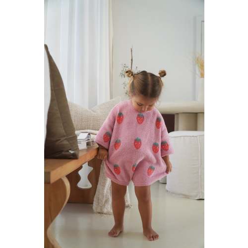 STRAWBERRY ROMPER