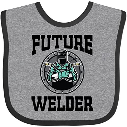 inktastic Welding Future Welder Baby Clothes Baby Bib