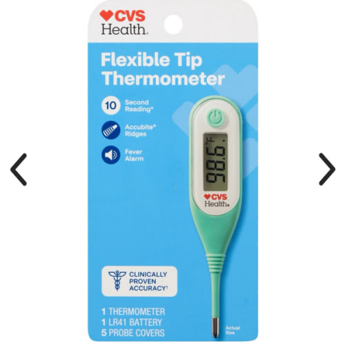 CVS Flexible Tip Digital Thermometer