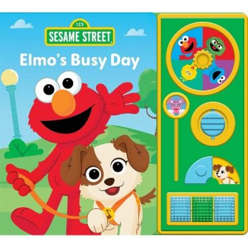 Sesame Street: Elmo's Busy Day - by Pi Kids (Board Book)