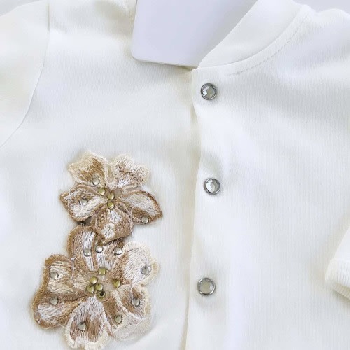 Newborn Coming Home Set with Gold and Butterfly details