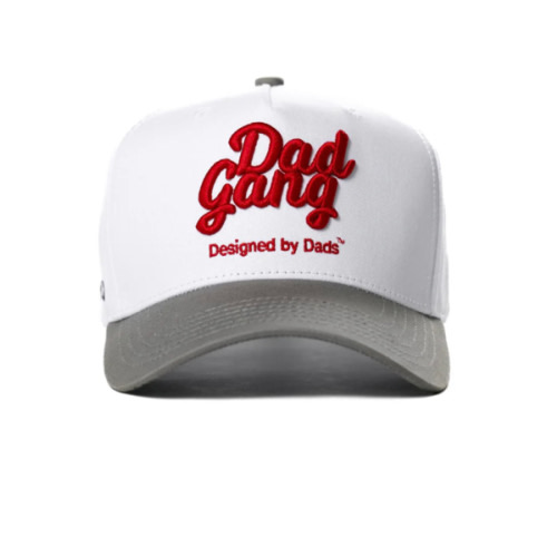 White/Red DadGang Hat