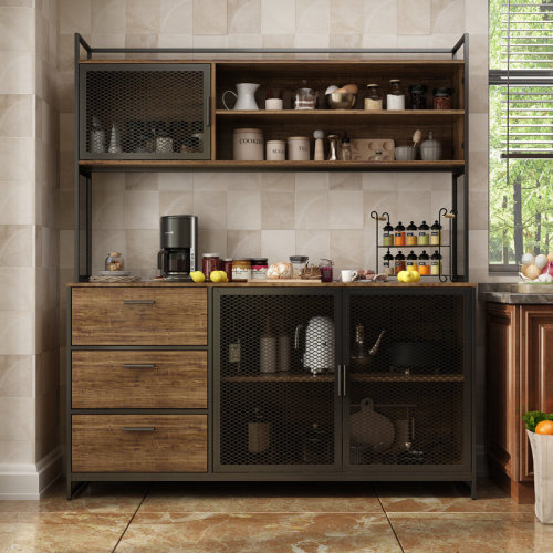 Latitude Run® Lackowski 68.5" Kitchen Pantry & Reviews | Wayfair