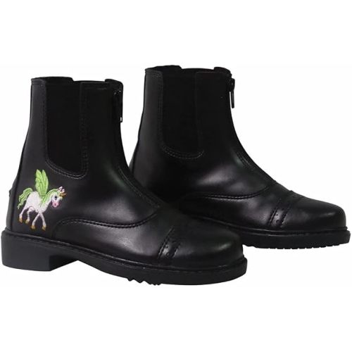 TuffRider Children's Unicorn Front Zip Paddock Boots