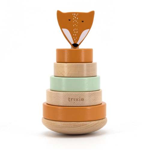 Trixie  Wooden stacking toy - Mr. Fox