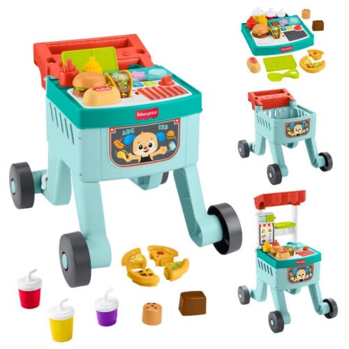 Ensemble chariot à goûter Fisher Price 4 en 1 | Costco