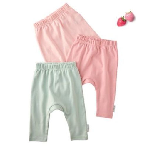 Butterblu HARLOWE 3-Pack Harem Baby Pants Strawberry Newborn