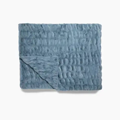 Slate Blue – Lola Blankets