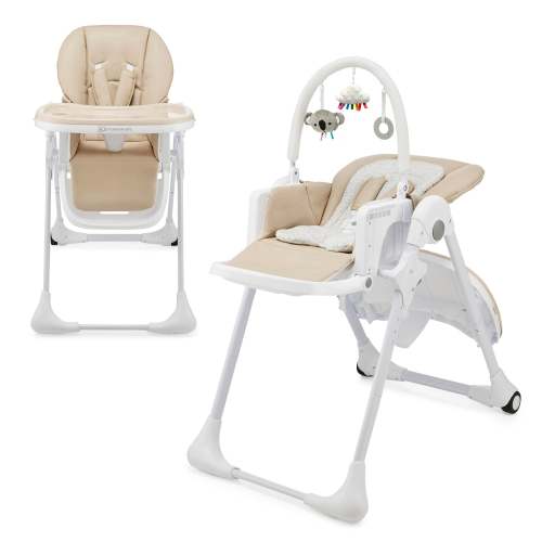Kinderkraft Tummie 2-in-1 High Chair – Birth to 33 lbs