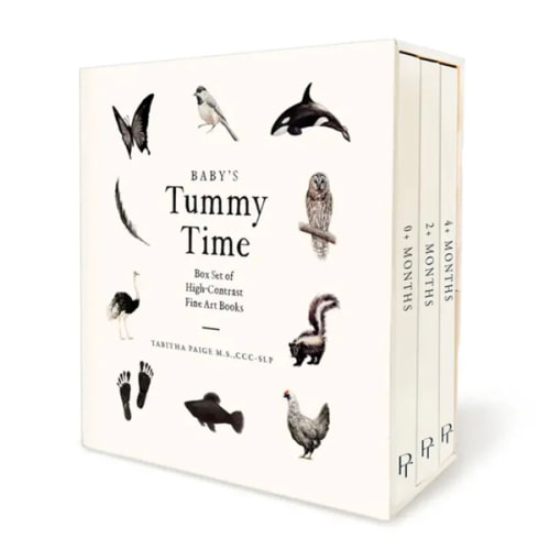 Baby's Tummy Time Book Box Set