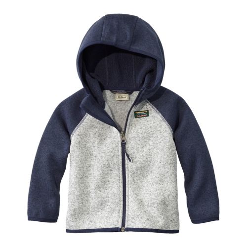 Infants' and Toddlers' L.L.Bean Sweater Fleece, Hooded Colorblock