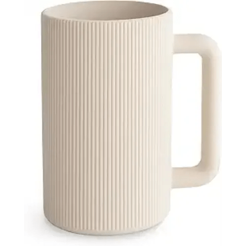 mushie Baby Bath Rinse Cup | 100% Food Grade Silicone | Shampoo & Body Washing Rinser Cup For Kids (Shifting Sand)